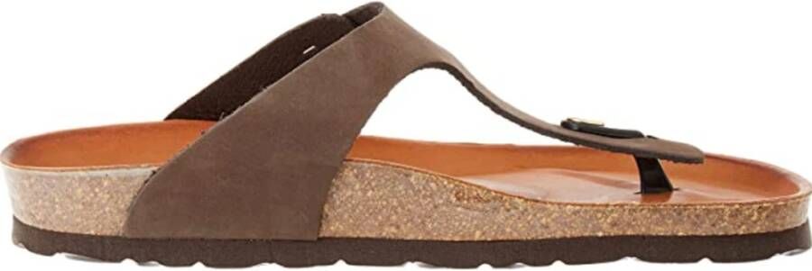 Rohde 5642 72 Teenslippers Nubuck Taupe Dames Taupe - Foto 2