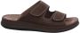 Rohde Comfortabele Herensandaal Bruin Brown Heren - Thumbnail 1
