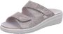 Rohde Dames Slipper 5729-83 Grijs Combi - Thumbnail 2