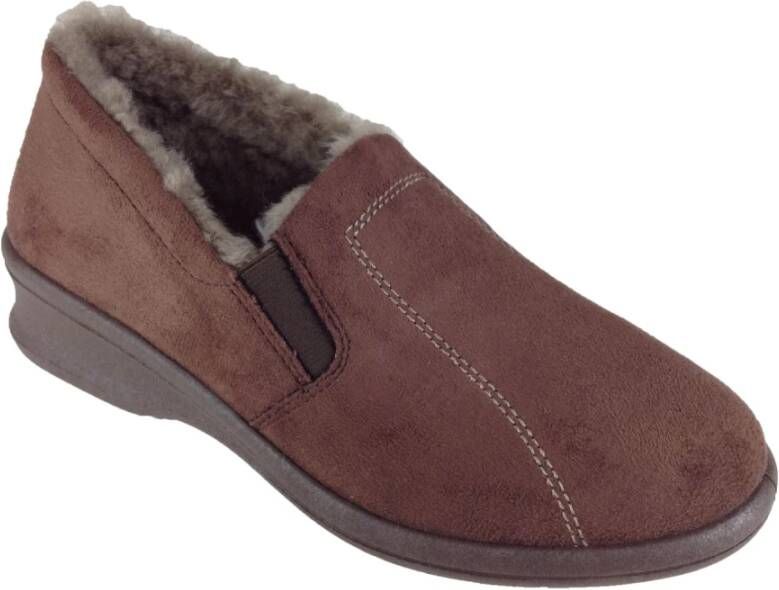 Rohde Damesschoenen Pantoffel Bruin Dames