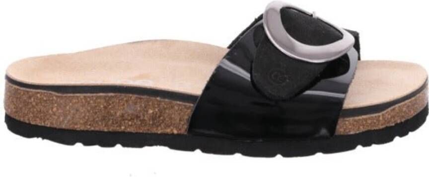 Rohde Flat Sandals Black Dames