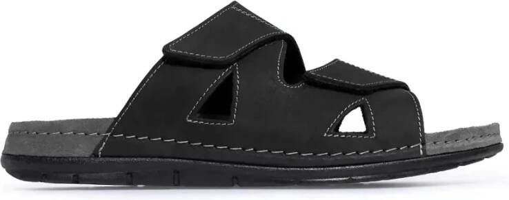 Rohde Flat Sandals Black Heren