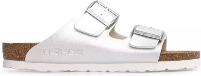 Rohde Flat Sandals White Dames