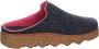 Rohde Comfortabele grijze pantoffel met roze details Black Dames - Thumbnail 3