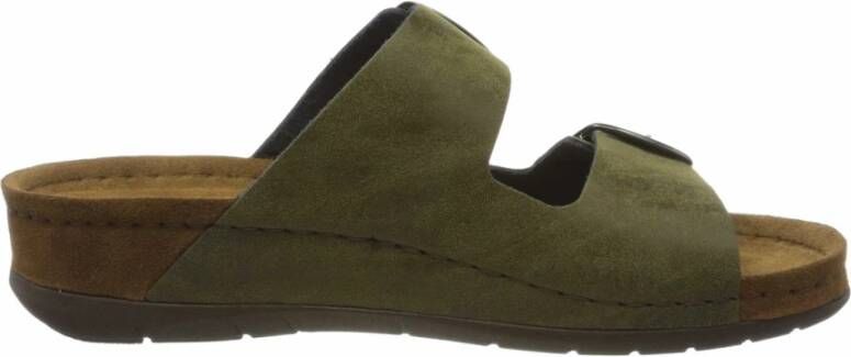 Rohde Groene Slippers