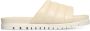 Rohde Leren Comfort Slide Sandaal Beige Dames - Thumbnail 2