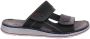 Rohde Memory Footbed Sandal Zwart Black Heren - Thumbnail 2