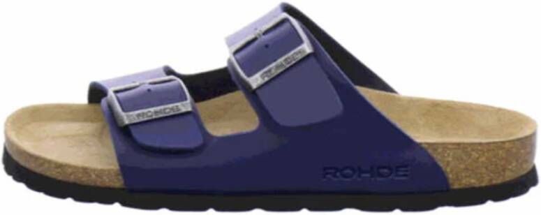 Rohde Paarse Sandalen met Bandjes voor Dames