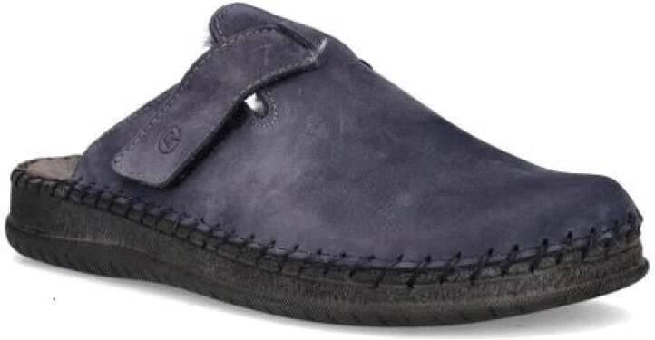 Rohde Blauwe Heren Pantoffels Warm en Slipbestendig Blue - Foto 5