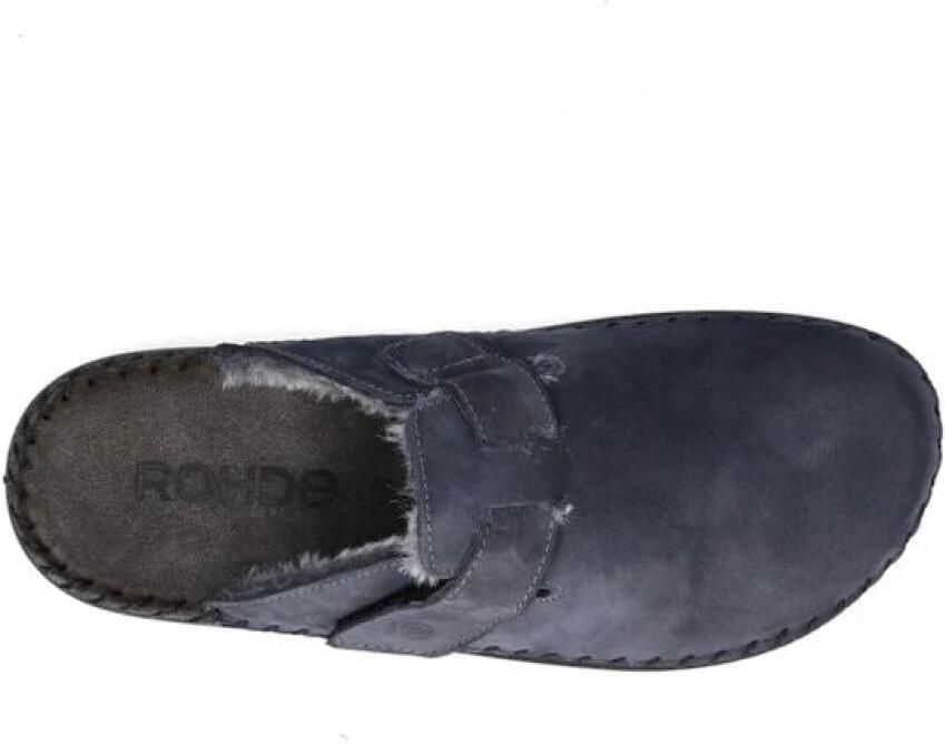 Rohde Blauwe Heren Pantoffels Warm en Slipbestendig Blue - Foto 3