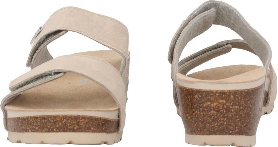 Rohde Beige damessandaal met klittenband - Foto 3