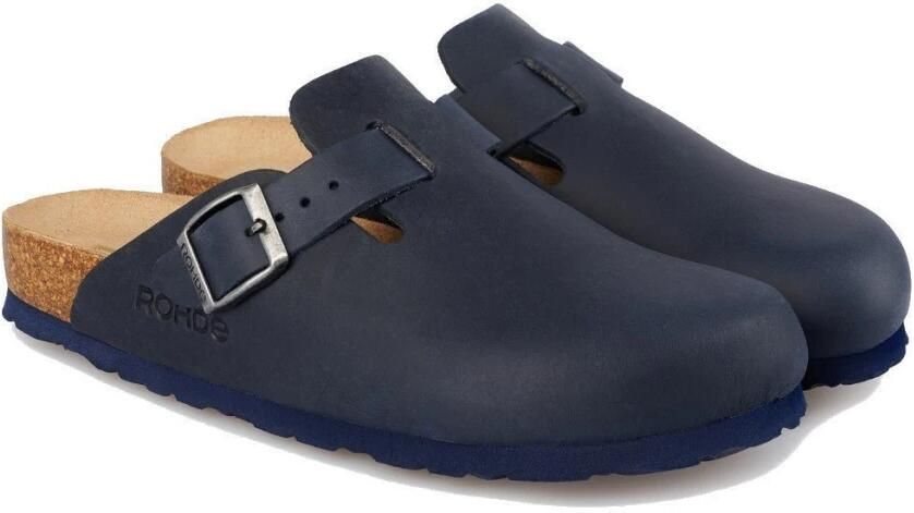 Rohde Blauwe Dames Clog Alba Stijl - Foto 2
