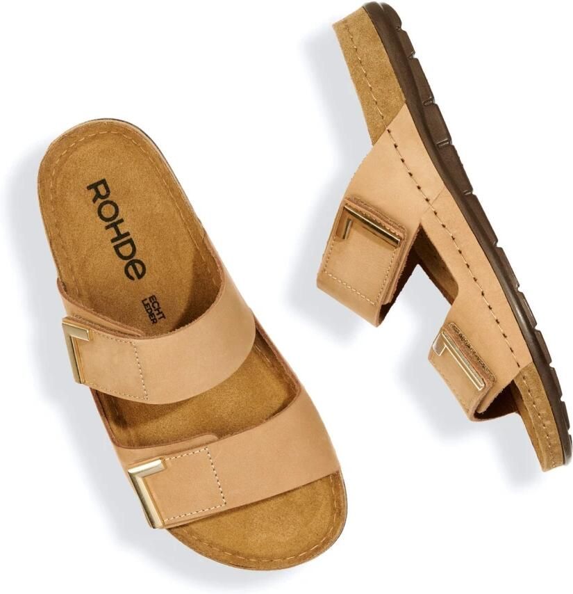 Rohde Comfortabele Dames Beige Sandaal