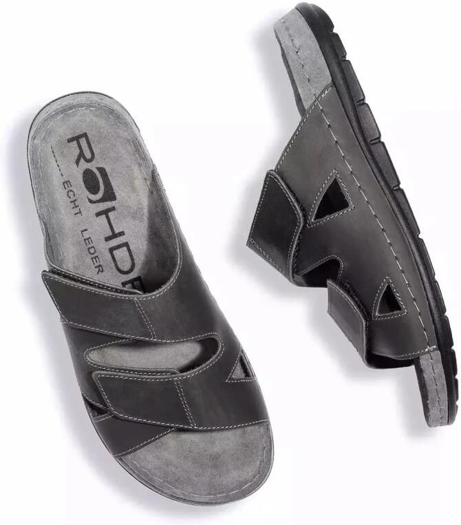 Rohde Slippers sleehak zomerschoenen slippers met voorgevormd soft voetbed - Foto 8