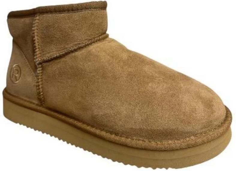 Rohde Huggys Dames Pantoffel Gevoerd 7084-76 Cognac - Foto 3