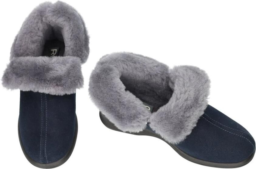 Rohde -Dames blauw donker pantoffels - Foto 2
