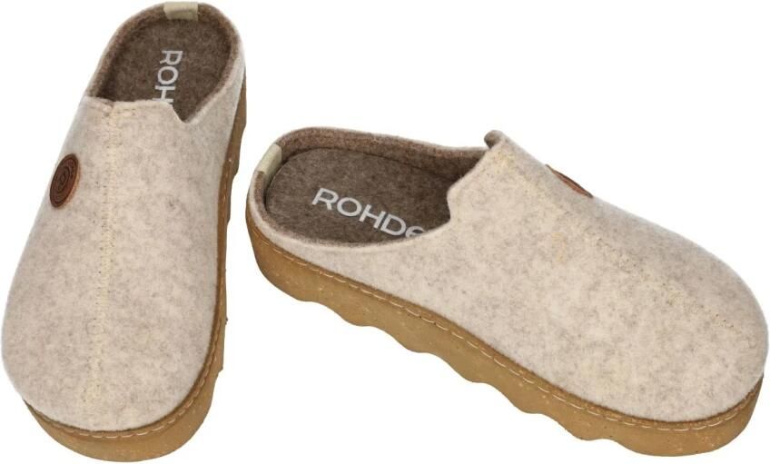 Rohde Pantoffels Foggia Pantoffel slof clog huis-slipper met profielzool - Foto 4