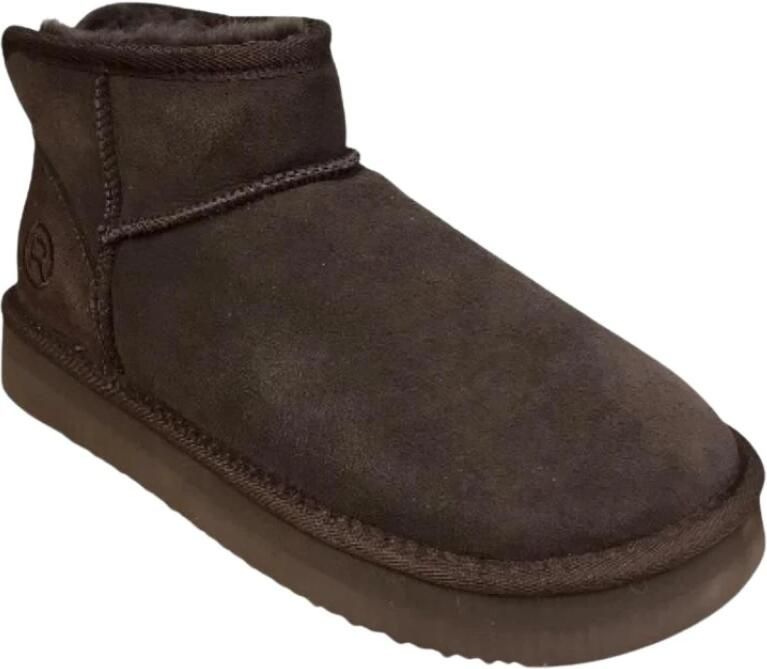 Rohde Huggys Dames Pantoffel Laars Gevoerd 7084-72 Mocca - Foto 3