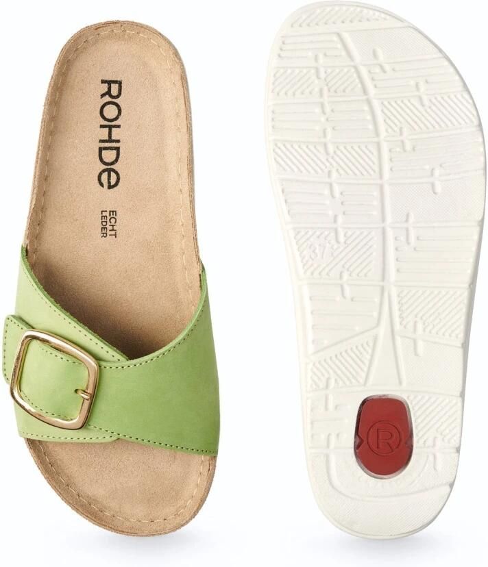 Rohde Groene Sandaal Modieuze Stijl - Foto 2