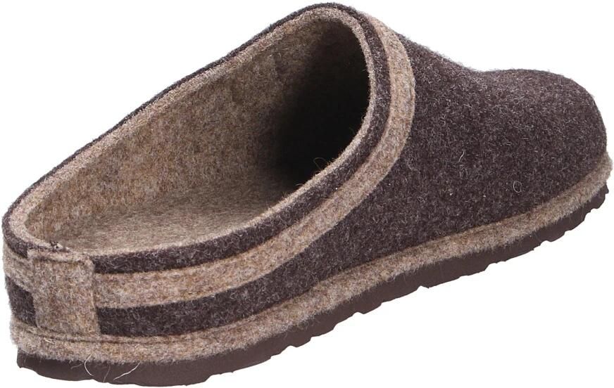 Rohde 6782 72 Pantoffel Open Hiel Bruin Vilt Heren Bruin - Foto 5