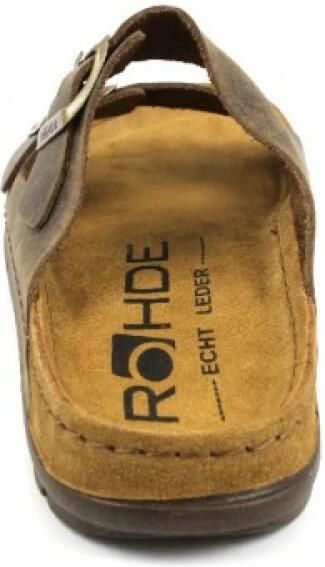 Rohde Heren Slipper 5918 72 Donkerbruin - Foto 12
