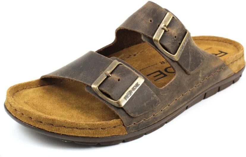 Rohde Heren Slipper 5918 72 Donkerbruin - Foto 9