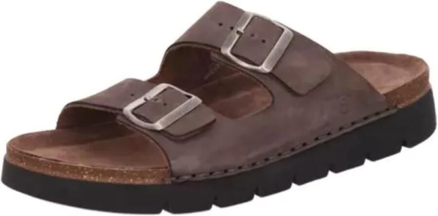 Rohde 6703 71 Slippers Bruin Nubuck Heren Bruin - Foto 5