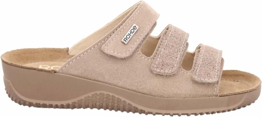 Rohde Dames Slipper 1932-18 Taupe - Foto 2