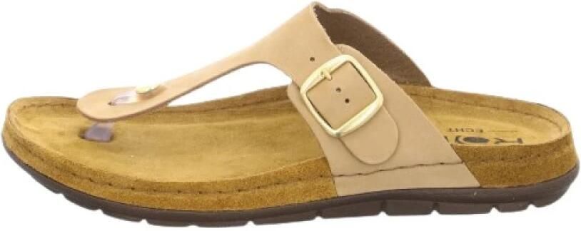 Rohde Teenslippers RODIGO-D Sleehak zomerschoen slippers pantoffels met gespsluiting - Foto 9