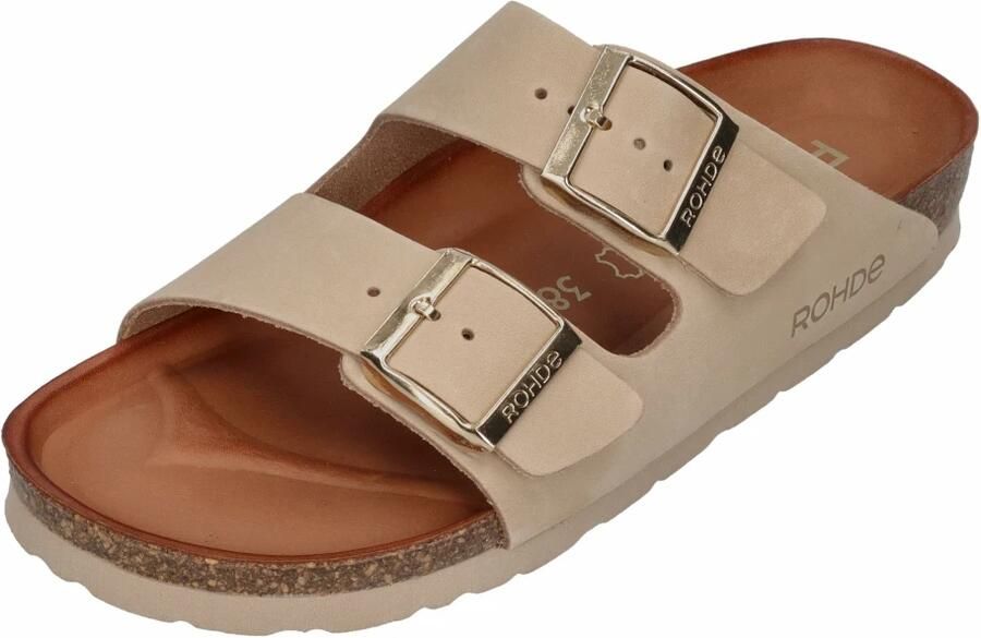 Rohde Roze Novara Damessandaal Hoogwaardig Nubuckleer Pink Dames - Foto 2