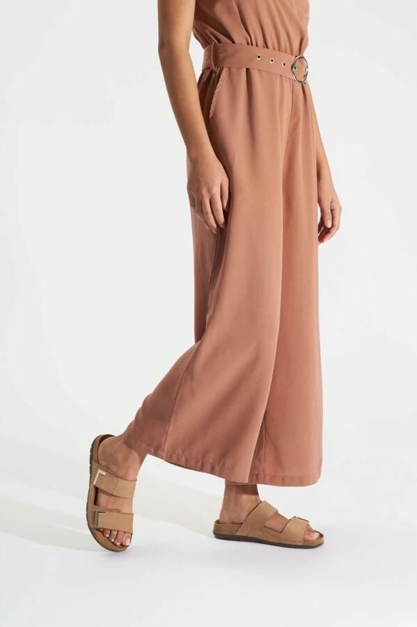 Rohde Leren Heren Slippers Bruin