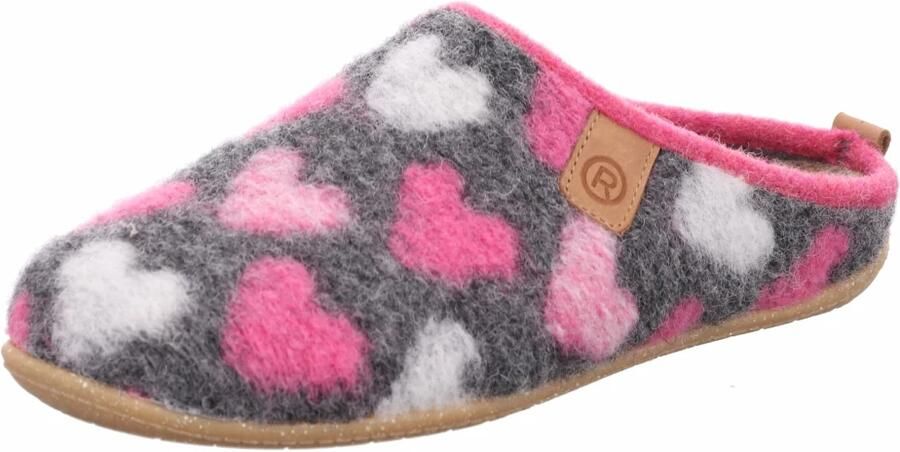 Rohde Pantoffels Dames Pink Uitneembaar Voetbed - Foto 2