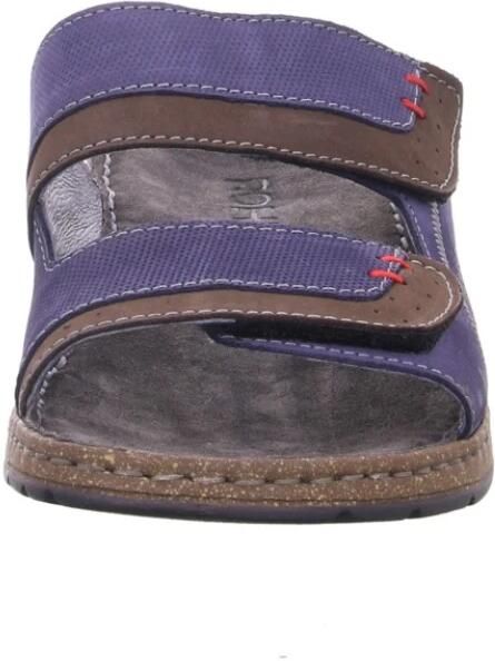 Rohde Zwarte heren pantoffels Tesero Black Heren - Foto 2