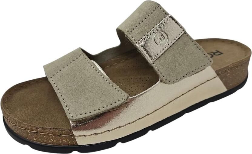 Rohde Bruine damessandaal met synthetisch perlato Brown Dames - Foto 3