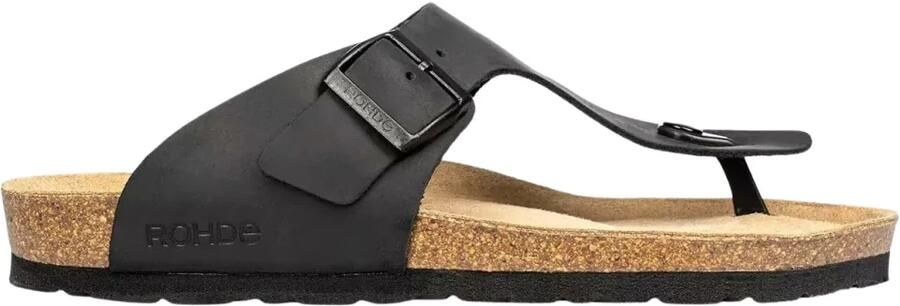 Rohde Memory Footbed Men's Sandal Zwart