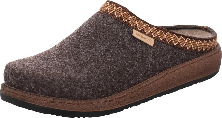 Rohde NOVARA CLOG Dames Muiltjes van Vilt 6425 Bruin - Foto 16