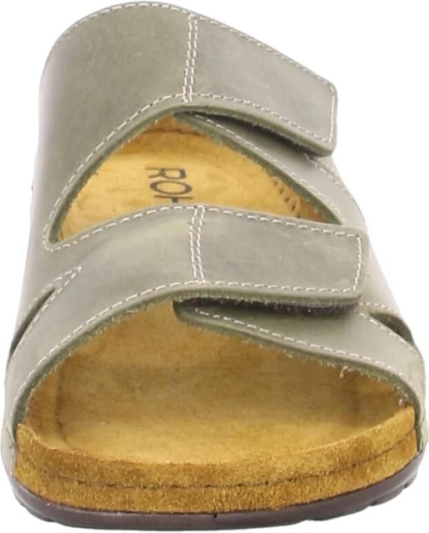 Rohde Slippers Heren Groen - Foto 4