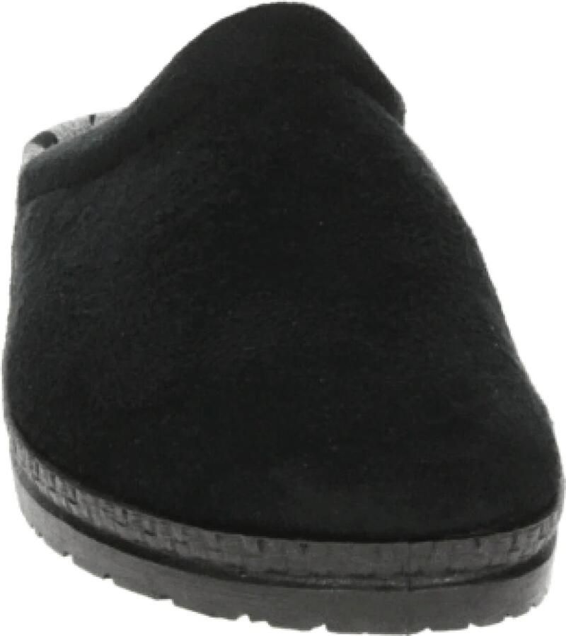 Rohde Pantoffels Dames Sloffen Instappers Canvas Harde zool Open hiel 2291 Zwart - Foto 11