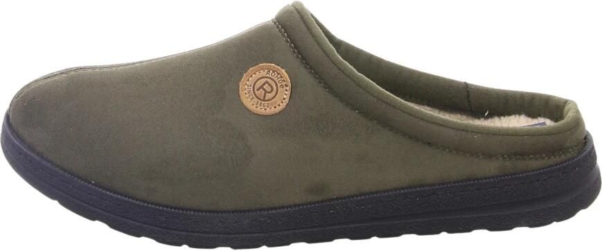 Rohde Heren Pantoffel Muil 7141-61 Olijfgroen - Foto 3