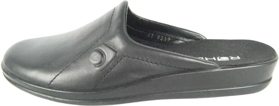 Rohde Lekeberg herenpantoffels pantoffels schoenen 1558 zwart - Foto 5