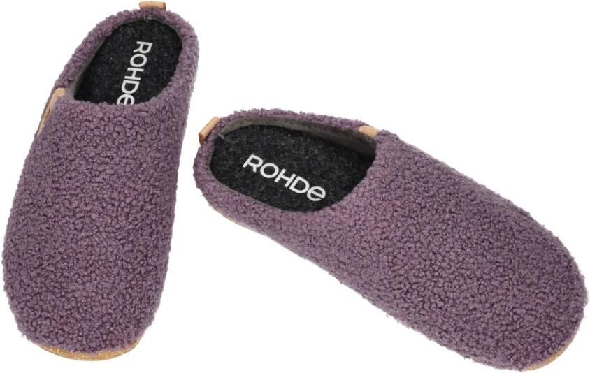Rohde -Dames paars pantoffels - Foto 2