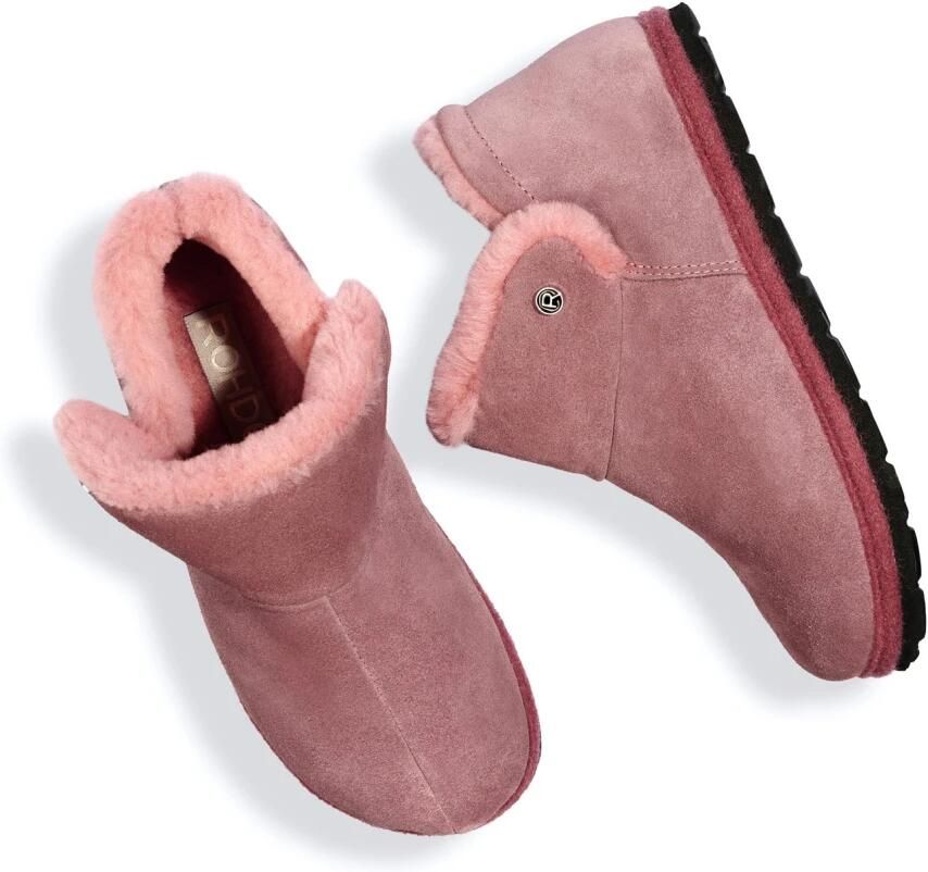 Rohde Warmgevoerde thuisschoen Roze