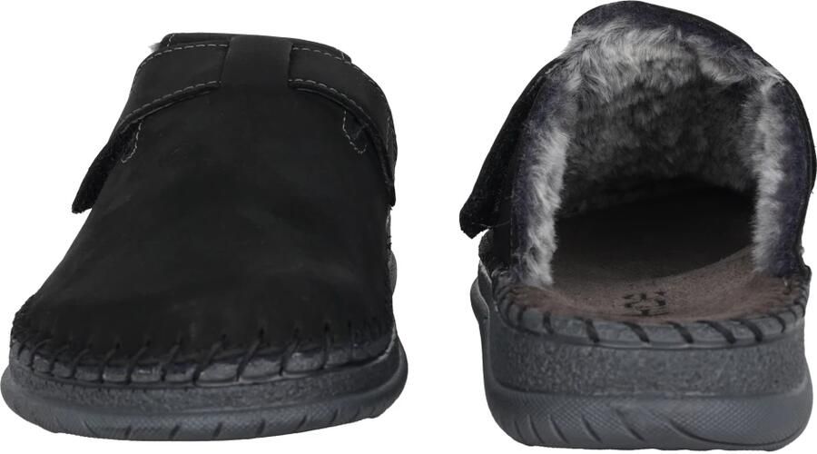 Rohde Zwarte herenhuisslippers voor thuis - Foto 3