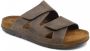 Rohde Heren Slipper 5914-72 Mocca Wijdte G - Thumbnail 2