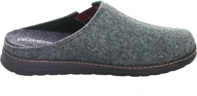 Rohde Pantoffels ASIAGO huisschoen klomp slippers met zijlijk stretch met label - Foto 4