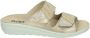 Rohde Taupe Leren Instap Sandalen - Thumbnail 1