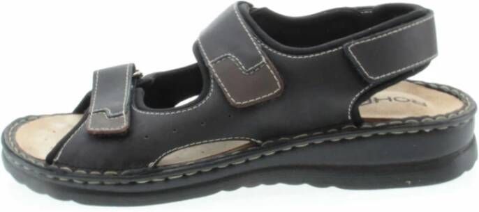 Rohde Zwarte Sandalen