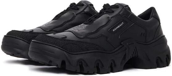 Rombaut Zwarte Lage Sneakers met Dikke Zool Black Dames - Foto 5