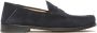 Rossano Bisconti Blauwe Suède Mocassins Leren Zool Blue Heren - Thumbnail 1