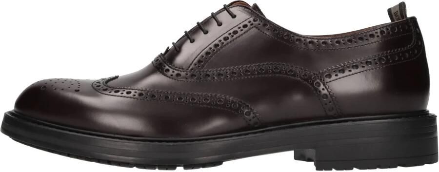 ROSSI Leren veterschoen